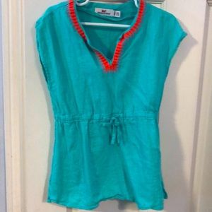 Vineyard Vines Girls Shirt - Size XS (5/6)